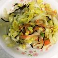 MERUFU's cooksnap of when they made 白菜と塩昆布の浅漬け風シンプルサラダ！.