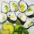 Maxu's cooksnap of when they made アボガド寿司ロール♪.