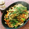 あーこ姐's cooksnap of when they made ♡ペヤングソースで焼きうどん♡.