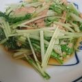 柊さくら's cooksnap of when they made 5分で出来る！さっぱり水菜のツナ炒め.
