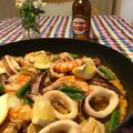 krucokruco's cooksnap of when they made 簡単おいしい☆本格シーフードパエリア.