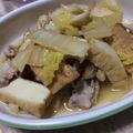 ゆーあーちゃんママ's cooksnap of when they made 白菜と厚揚げの　味噌バター醤油煮.