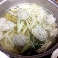 くっくにゅうこ's cooksnap of when they made 節分にも◆いわしのつみれ鍋（塩味鍋つゆ）.