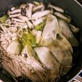 ⓜⓘⓒⓡⓞ's cooksnap of when they made 家にあるもので！水餃子鍋.