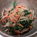 ポニーリボン's cooksnap of when they made ほうれん草とにんじんともやしのサラダ.
