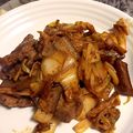 わかちんとシロ's cooksnap of when they made 食物繊維たっぷり♪ゴボウの豚キムチ.