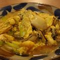 ごちそうちゃん's cooksnap of when they made 牡蠣の柳川風玉子とじ.