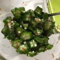 クック甘党。's cooksnap of when they made 簡単一品♡オクラのかつお節和え.