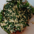 きゅうさんです's cooksnap of when they made 春菊の白和え.