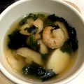 Hanachan13's cooksnap of when they made シーフードと小松菜椎茸のコンソメスープ.