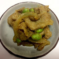 若く見られるおっさん's cooksnap of when they made 豚肉の白だしカレー炒め.