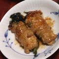 なるミーコ's cooksnap of when they made ♡春菊とえのきの肉巻き♡.