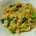 クックIT3JHF☆'s cooksnap of when they made 小松菜の野菜炒飯.