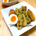 YUH♡ママ's cooksnap of when they made 簡単※さつまいも天ぷら甘煮リメイク♪.