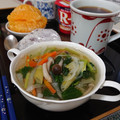 イチゴ、イチゴ。's cooksnap of when they made たっぷり野菜の和風スープ★減塩レシピ♪.