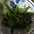 ゆいたんあーたん's cooksnap of when they made ブロッコリーのナムル.