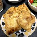 YUKIKI☆'s cooksnap of when they made 簡単★納豆キムチチーズのきつね焼き.