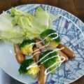 kirinda's cooksnap of when they made 簡単！ブロッコリーとウインナーのマヨかけ.