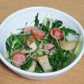 せな393's cooksnap of when they made お弁当に☆水菜ときのこのガーリック炒め.