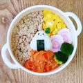 ❊プゥ❊'s cooksnap of when they made ご飯乗せ！生姜香る鶏そぼろ.