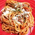 ちまりʚ♥ɞ's cooksnap of when they made ツナとトマトソースのスパゲッティ.