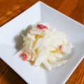 ちえたろう's cooksnap of when they made 混ぜるだけ♪「大根の梅マヨサラダ」.
