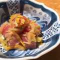 Asaras's cooksnap of when they made 鮪の柚子和え.