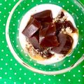 ふたごゆき's cooksnap of when they made ヨーグルトに、ようかん＆黒糖きなこ♪.
