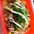 mcapちゅん's cooksnap of when they made 冷凍保存した麺を使って！レンジ焼きそば.