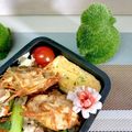 はらぺこしろうさぎ's cooksnap of when they made 弁当すき間に♪カニカマだけで可愛いお花♪.