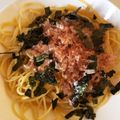 KとMと2匹の怪獣と's cooksnap of when they made 超簡単★かつお節スパ.