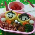 harukayu's cooksnap of when they made ひな祭り弁当.