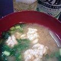 魔法の泉's cooksnap of when they made タラの白子でお味噌汁♪♫♬.