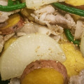 ☆angel's cooksnap of when they made さつまいもと豚肉の塩炒め.