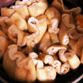 まゆchan's cooksnap of when they made あぶらあげの卵巾着.