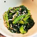 ☆☆as☆☆'s cooksnap of when they made 鉄分補給☆小松菜のしらす和え.