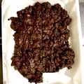 夕飯は６時です's cooksnap of when they made 簡単　材料３つでざくざくチョコバー。.