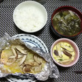 ぱんだばぁ。's cooksnap of when they made 15分◎鮭ときのこの簡単ホイル焼き.
