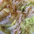 クックFDKRO1☆'s cooksnap of when they made 白菜と豚ばら肉のミルフィーユ鍋.