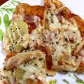 ぽけぽけぽけ's cooksnap of when they made サックリ☆生地うまっ！１時間でピザ.