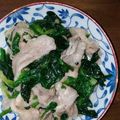 亜麻3's cooksnap of when they made ほうれん草と豚バラのバター焼き☆.