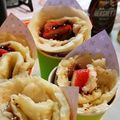 ぷぬーぴーさん's cooksnap of when they made 材料2つ！簡単クレープ 卵なし☆.