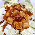 moe0103's cooksnap of when they made 節約★ソースが絶品【豆腐のチリソース】♪.