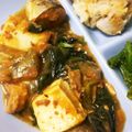 ちょちょこ✫'s cooksnap of when they made さば缶de小松菜と豆腐の味噌煮込み.