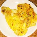 うさかめチャン's cooksnap of when they made ＊糖質制限♪チーズを巻いた豚肉のピカタ＊.