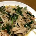 菜つ実☆ミ's cooksnap of when they made 自家製豆板醤の豚バラともやしのピリ辛炒め.