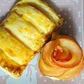 桃子だよ's cooksnap of when they made バラ林檎のアップルパイ.