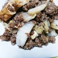 ホソニャン's cooksnap of when they made 簡単小鉢　厚揚げと白菜の肉あん♪.