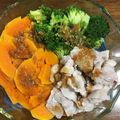 あっちゃんママ's cooksnap of when they made バターナッツと豚バラ肉の蒸しサラダ.