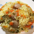 モココ★三児の母's cooksnap of when they made 炊飯器で簡単♪野菜たっぷりカレーピラフ.
